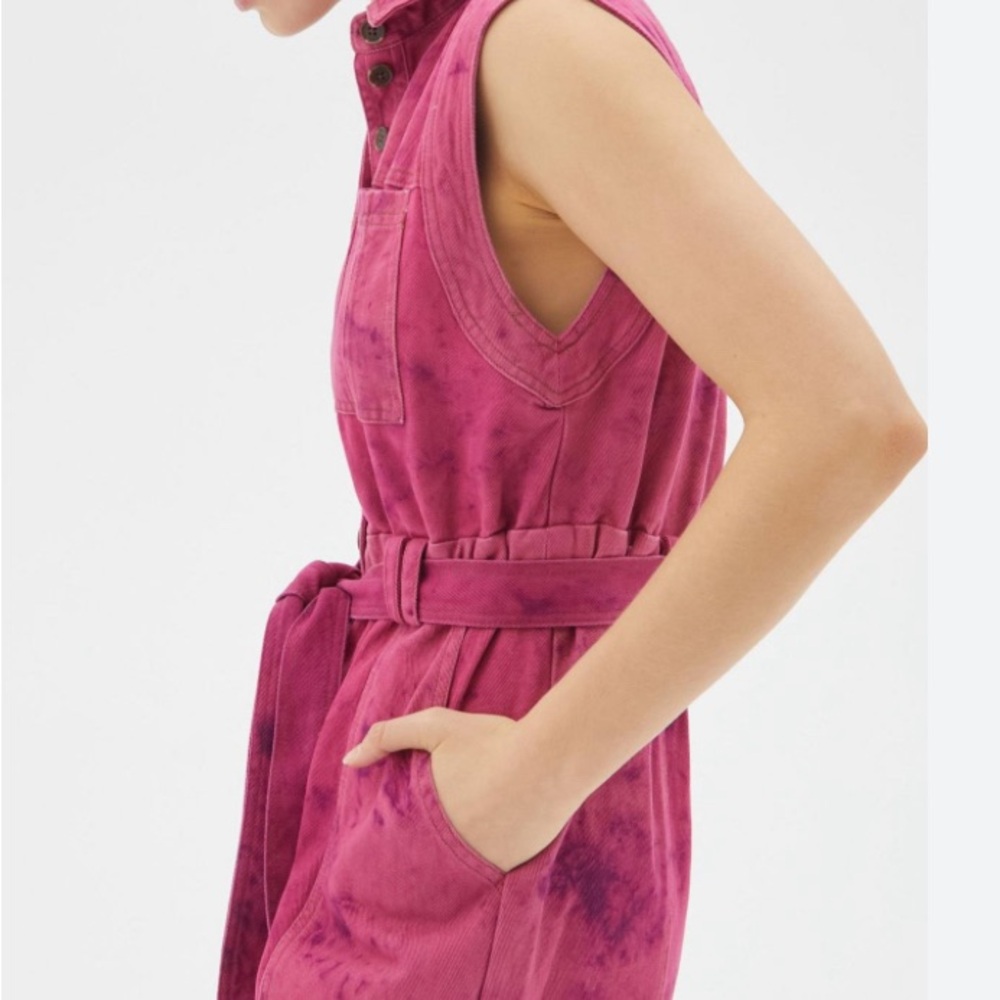 Urban Outfitters Sydney Seamed Utility Pink EUC Size S